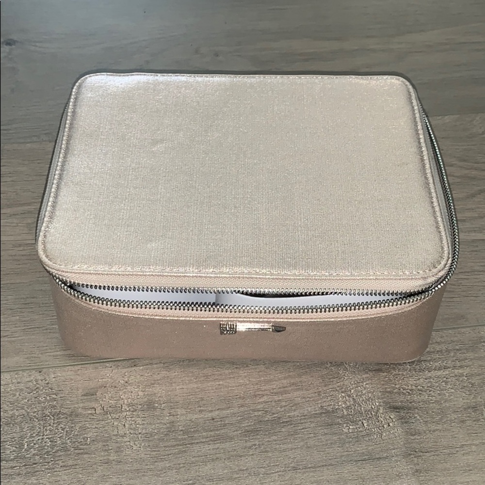 Stella and Dot Rose gold Jewelry Box